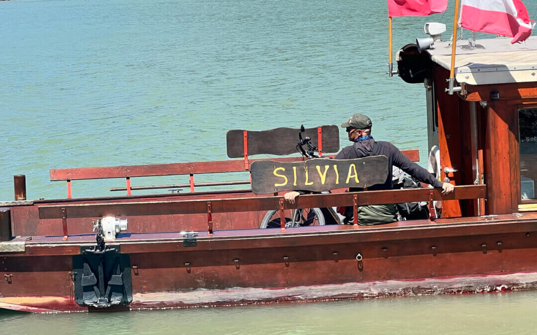Bateau à Linz nommé Silvia